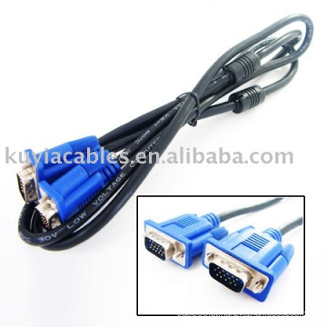 VGA SVGA Extensão Cabo M / M HDB15 5Ft Azul Conector